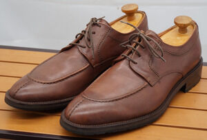 FACONNABLE Alan Oxfords Dress Shoes Split Toe Brown Sz. 11.5 M Brown ITALY